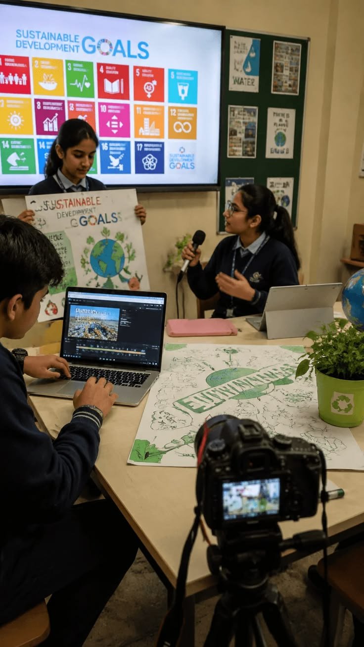 Global Youth Climate Training- Session with international youth participants